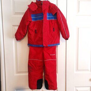 Columbia Snowsuit Red/Blue Kids